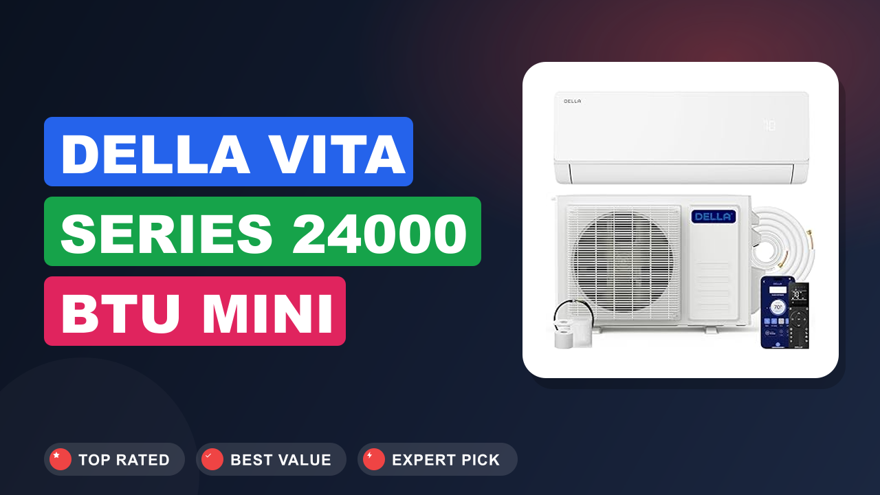 DELLA Vita Series 24000 BTU Mini Review