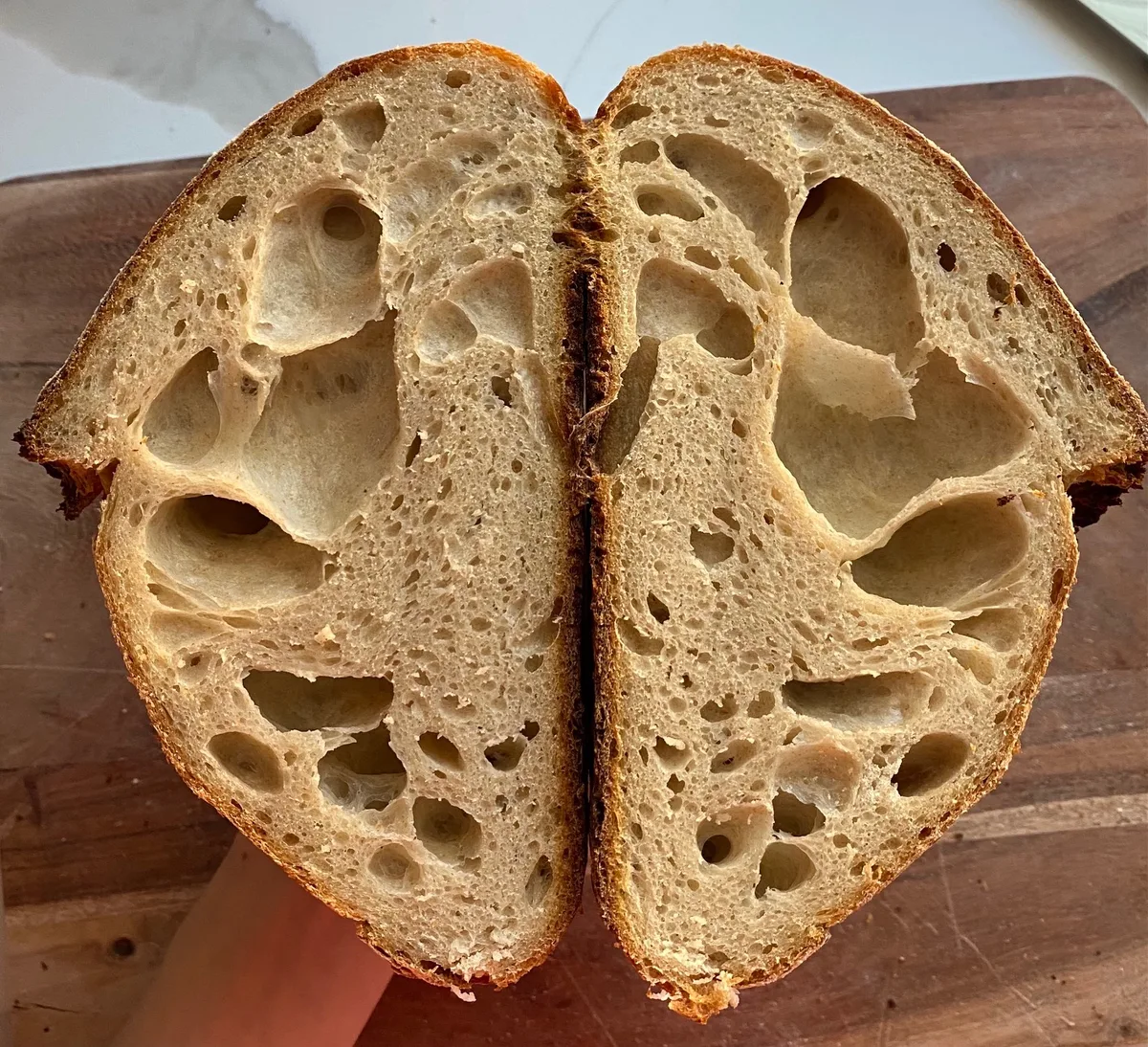 Dense or sunken loaf