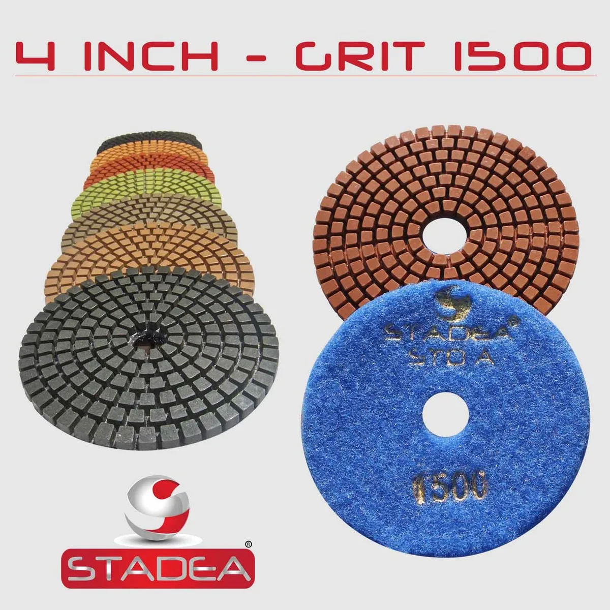 Diamond polishing pads concrete