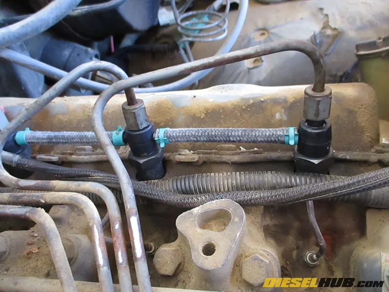 diesel fuel system air intrusion bubble test