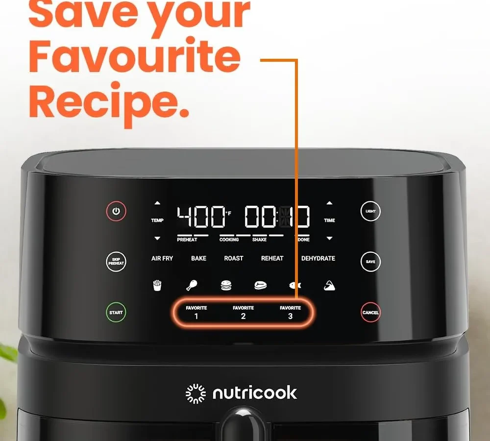 Digital Air Fryer With Presets
