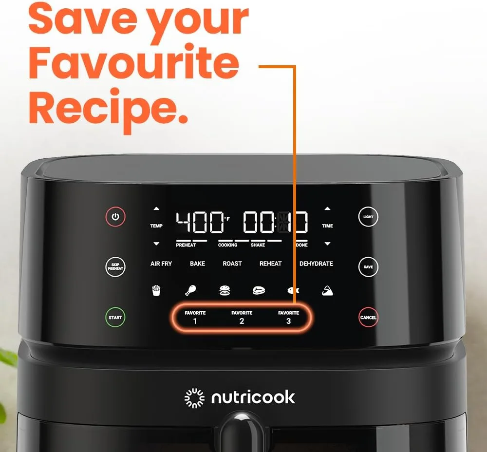 Digital Air Fryer With Presets