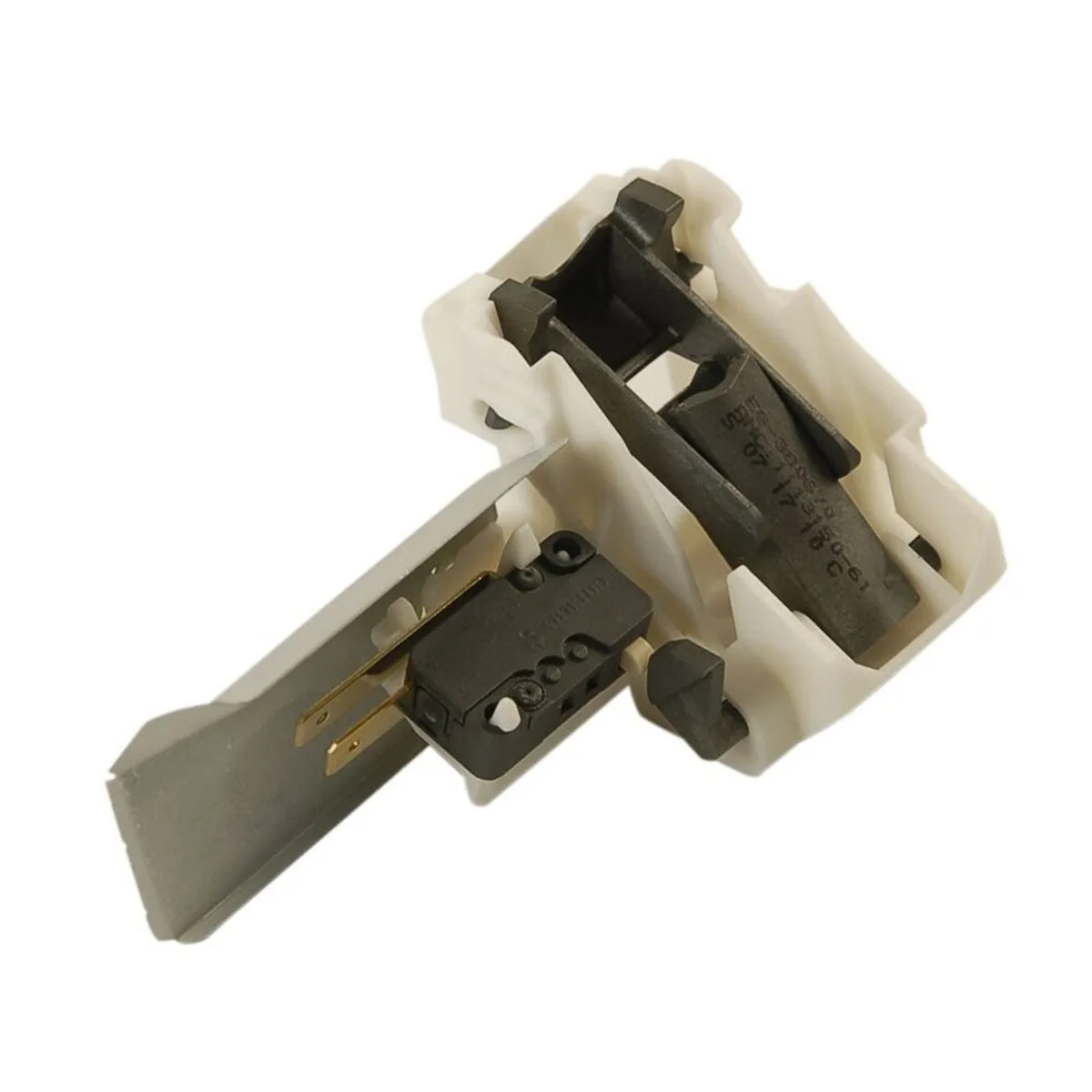 dishwasher door latch assembly