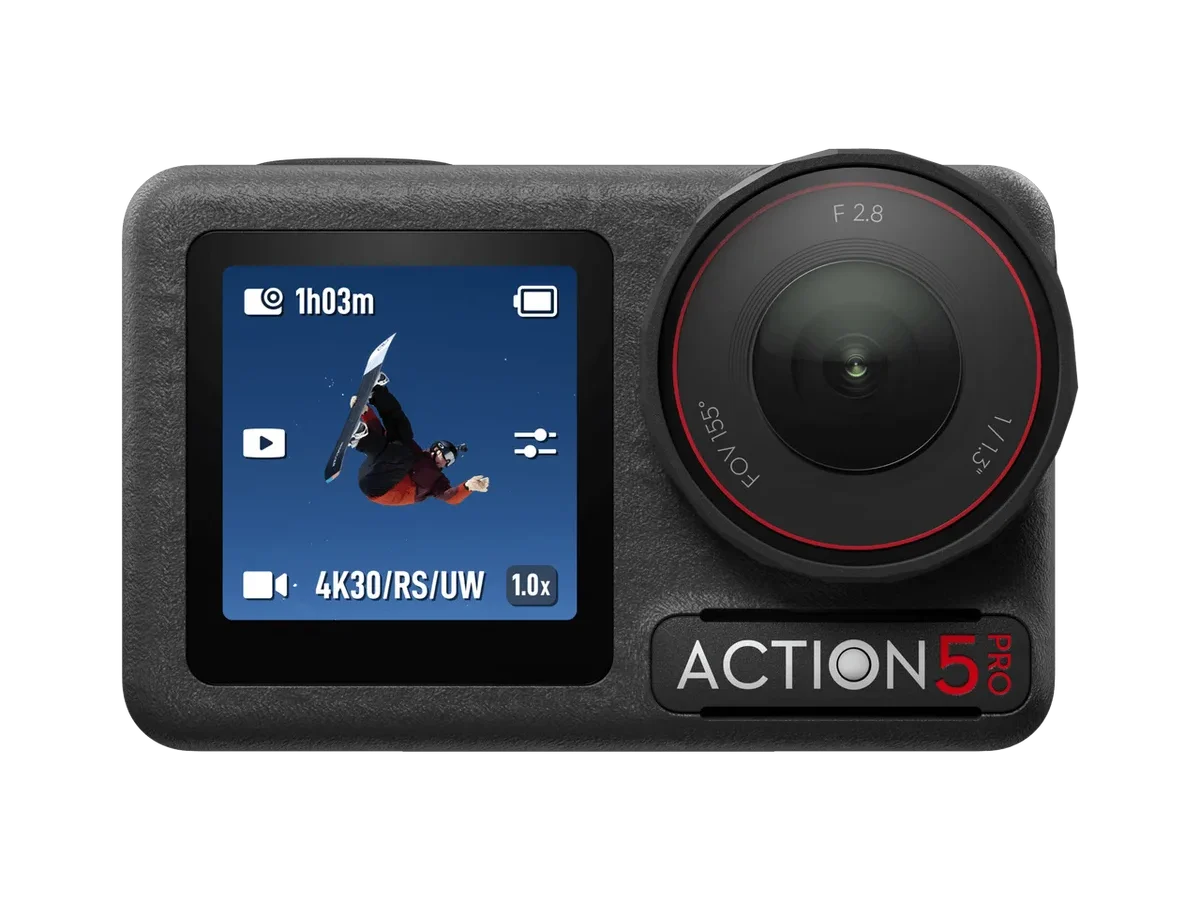 DJI Osmo Action 5 Pro error message