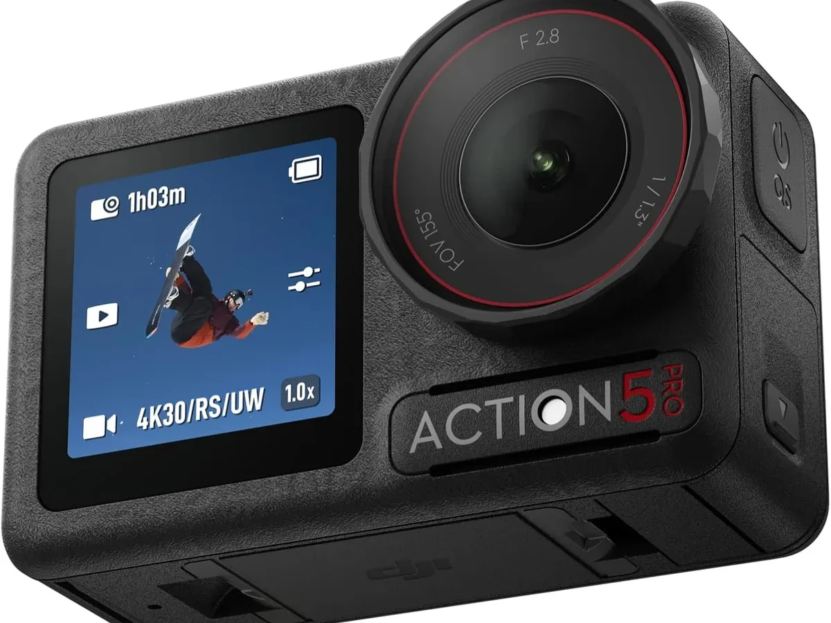 DJI Osmo Action 5 SD card error