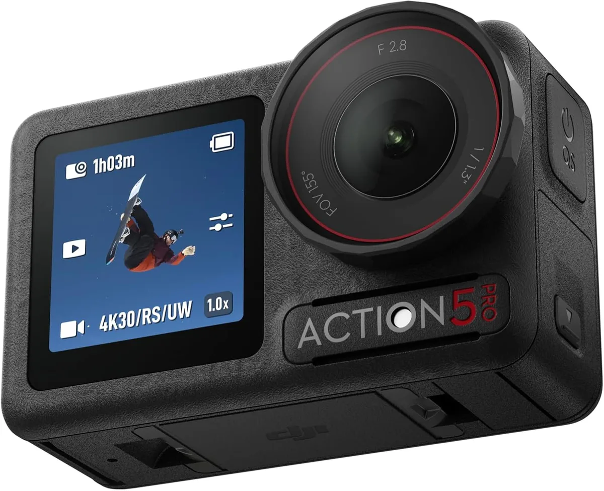 DJI Osmo Action 5 SD card error
