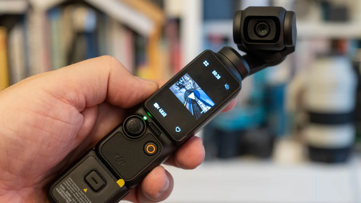 DJI Pocket 3 how to record 4K video
