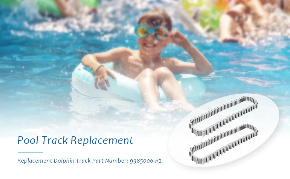 Dolphin pool cleaner drive track