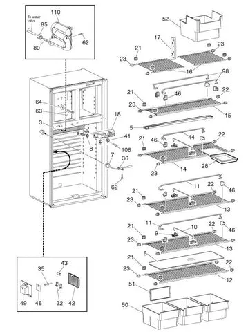 Dometic RV absorption refrigerator