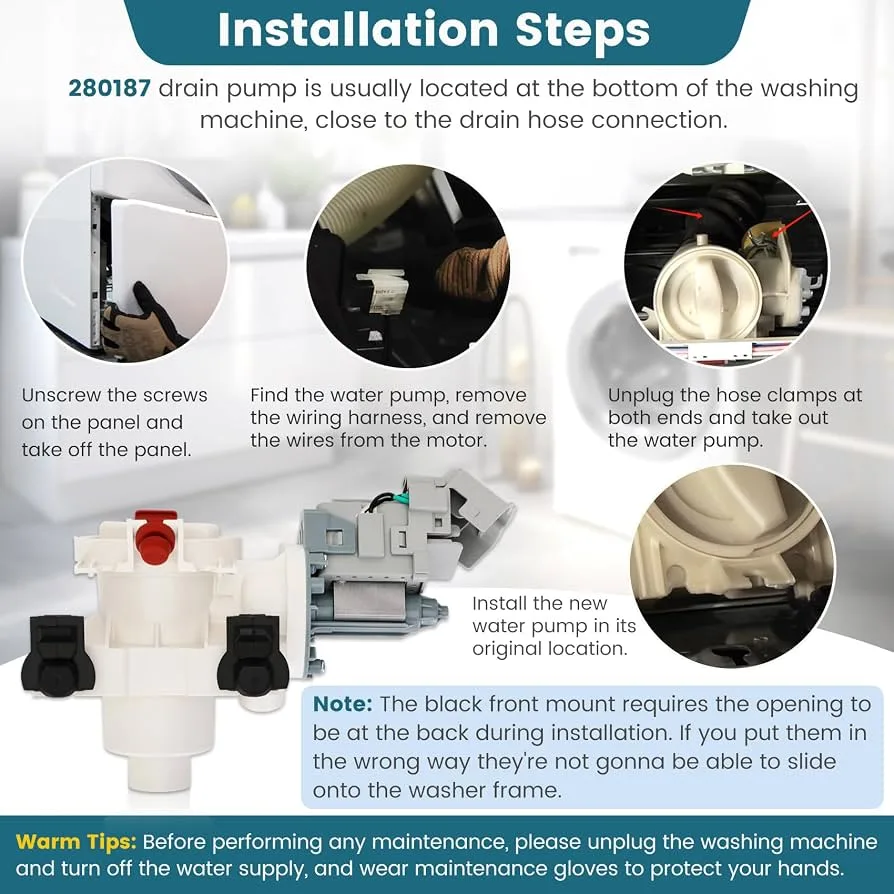 drain pump filter