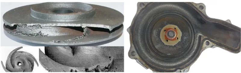 Drain pump impeller