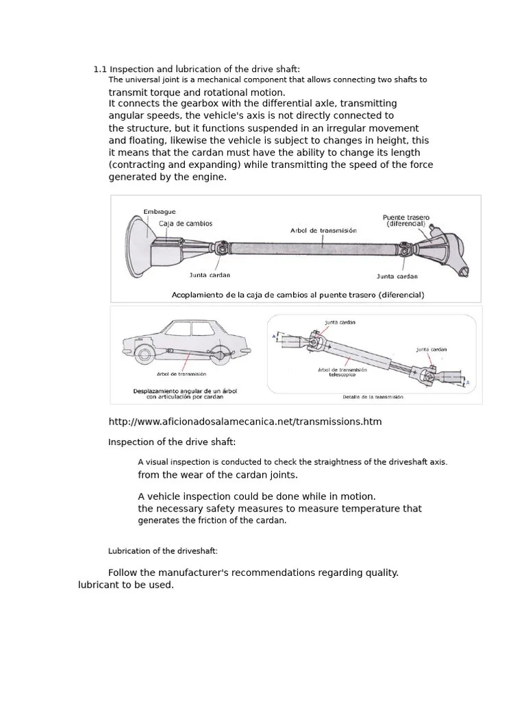 drive shaft