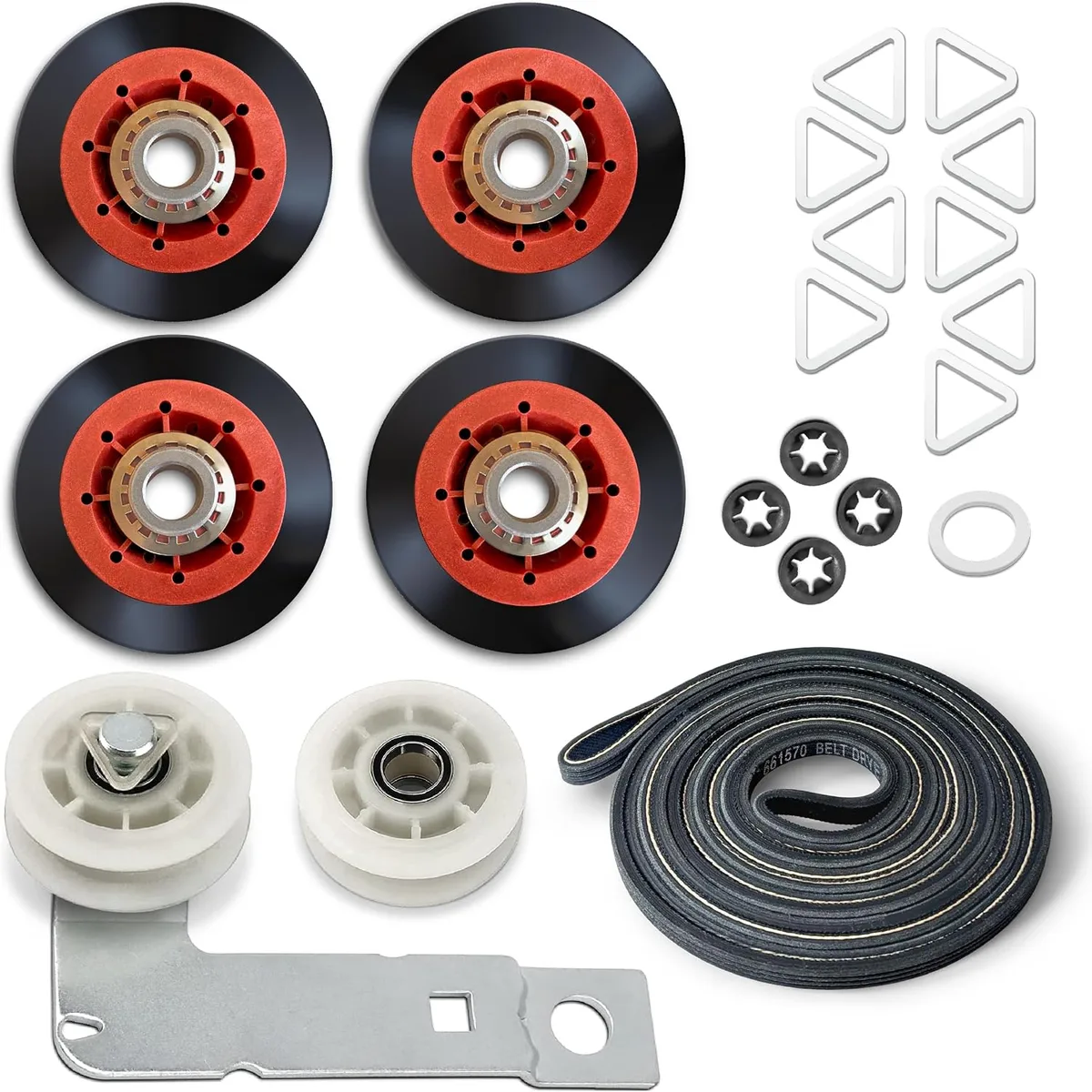 drum belt idler pulley
