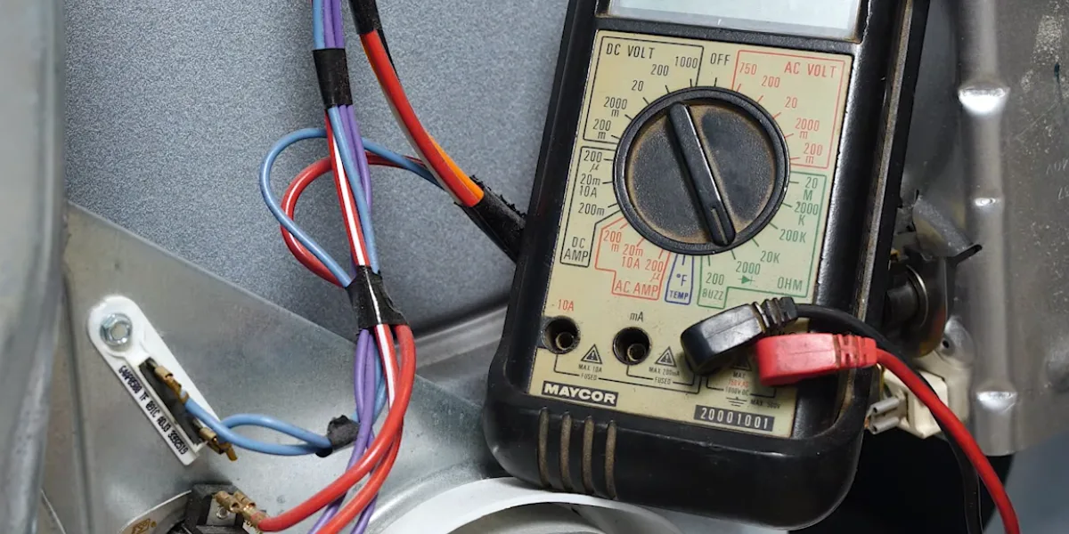 dryer thermal fuse testing