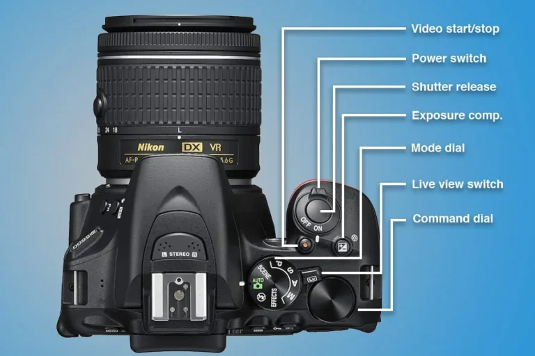 DSLR camera settings troubleshooting