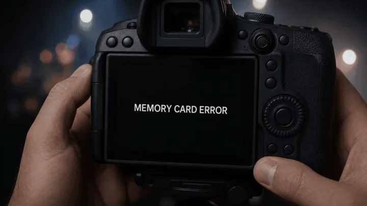 DSLR Camera Video Not Recording Troubleshooting
