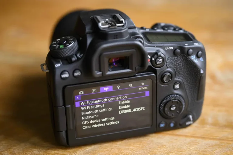 DSLR camera WiFi not connecting troubleshooting
