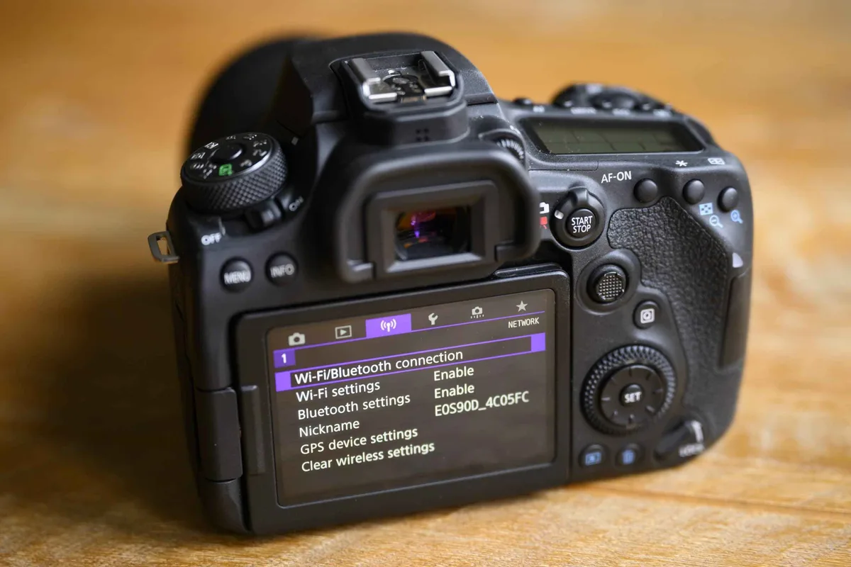 DSLR camera WiFi not connecting troubleshooting