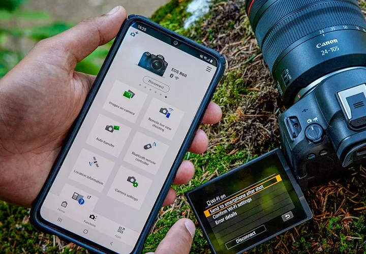 DSLR Wi-Fi transfer app