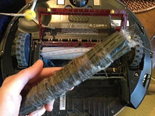 dual multi-surface rubber brushes