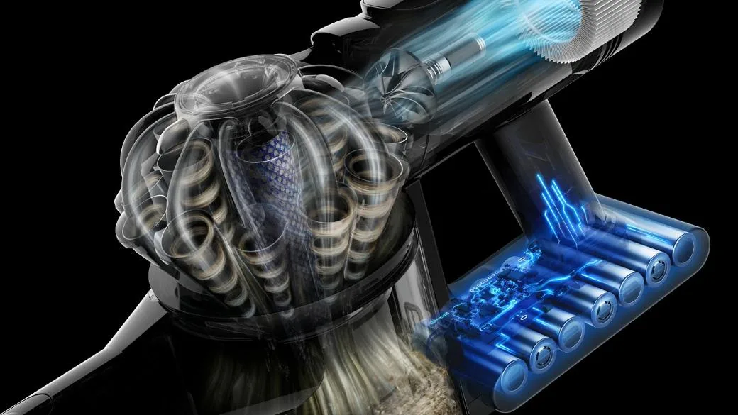 Dyson V8 cyclone shroud hair