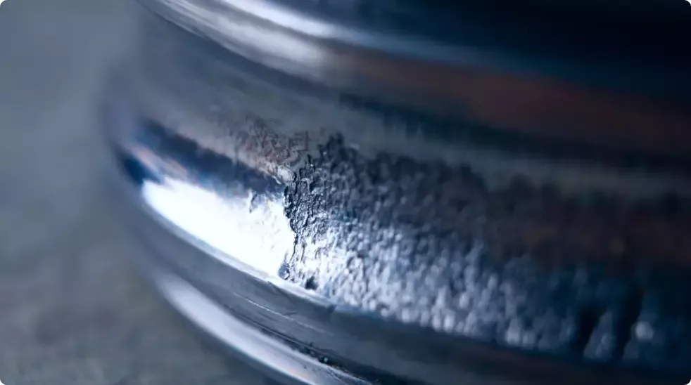 e-CVT bearing failure