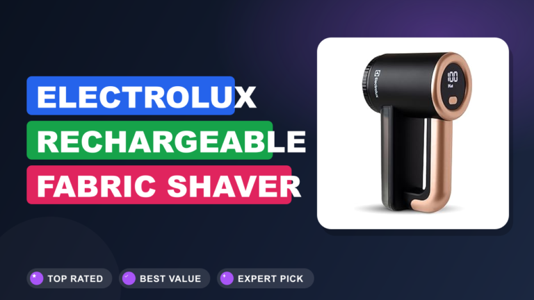 Electrolux Rechargeable Fabric Shaver Review