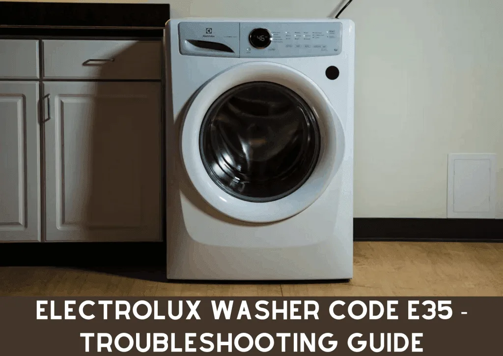 Electrolux Washer Code E35