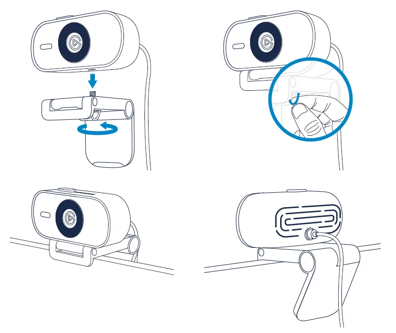 Elgato Facecam reset button