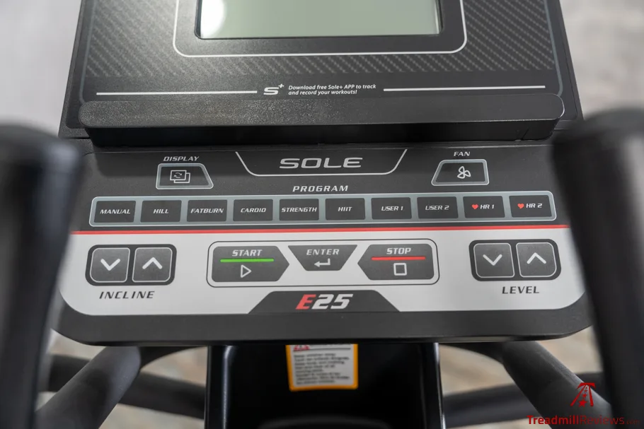 Elliptical clicking noise