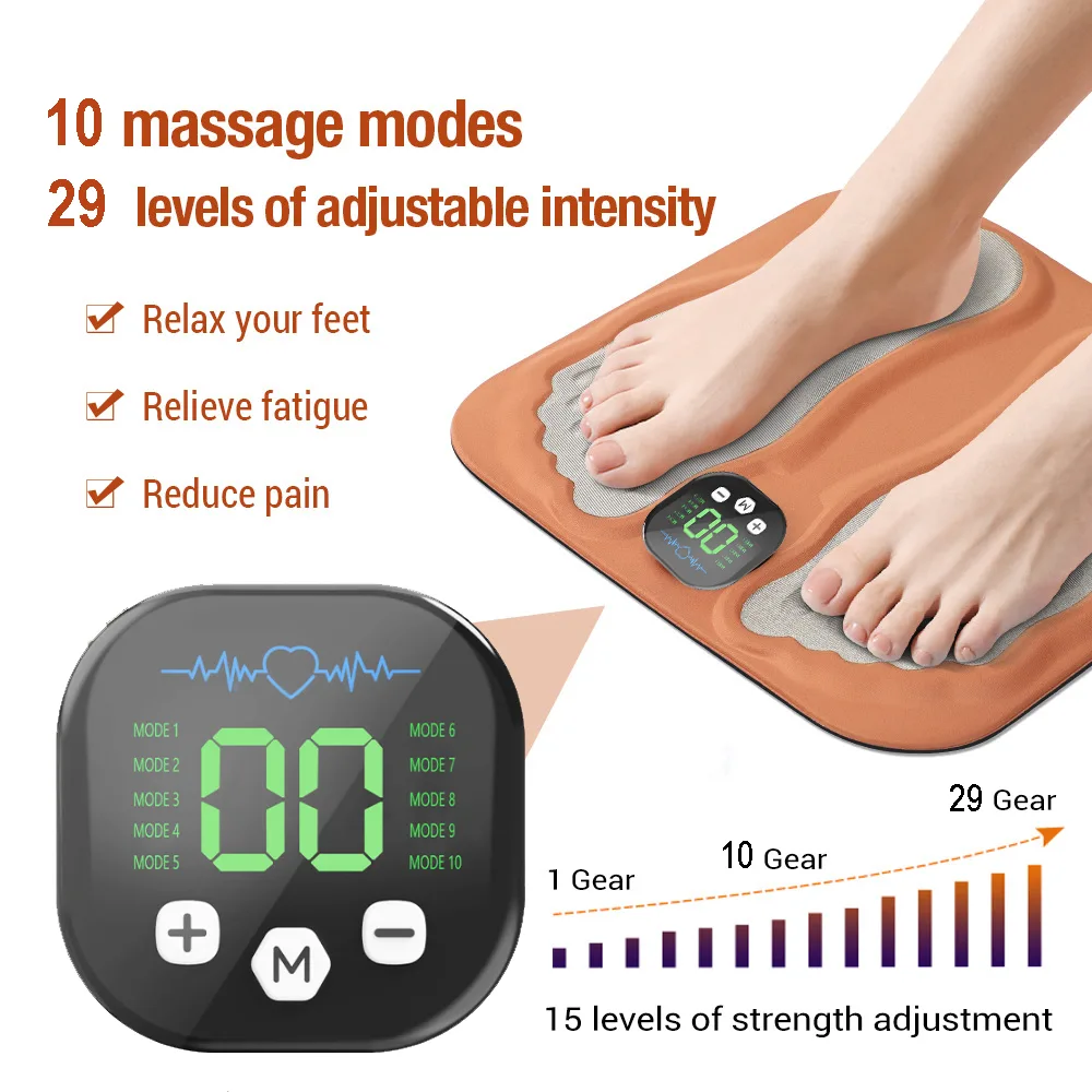 EMS foot massager device