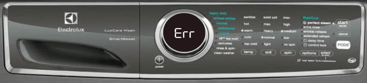 error code display