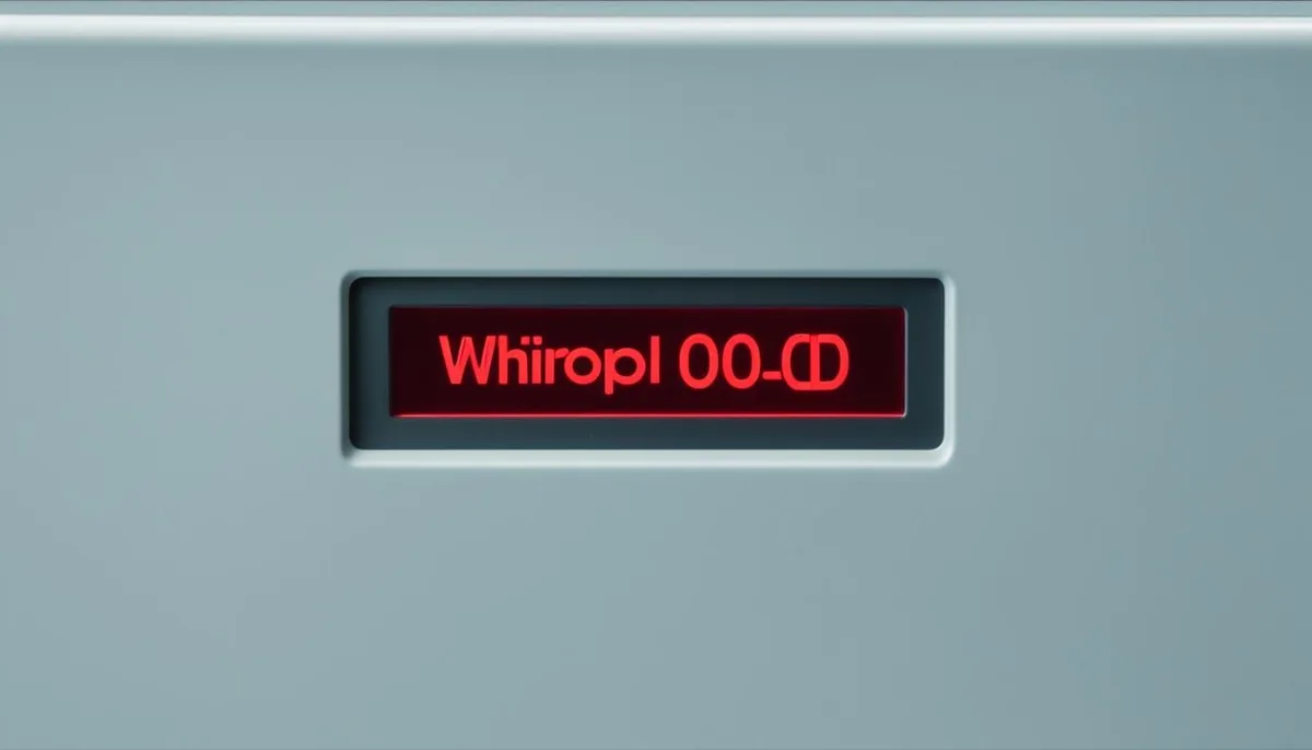 error code display