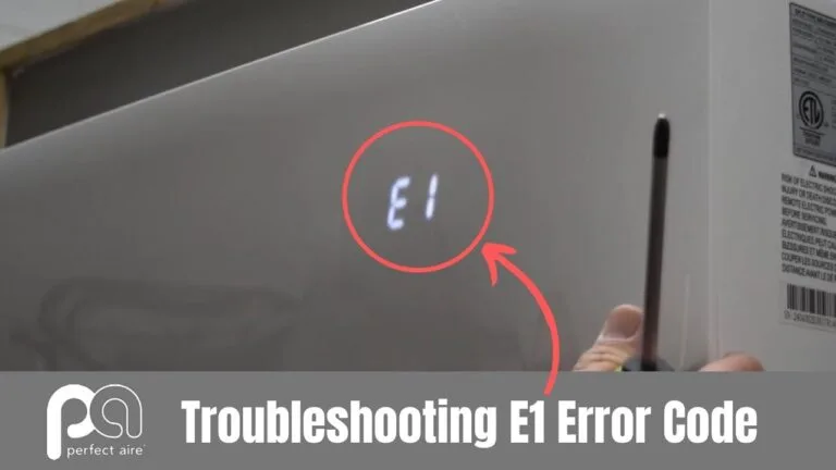 Error code E1