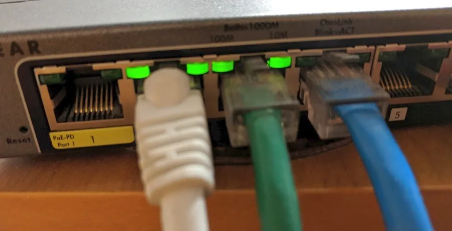 Ethernet cable