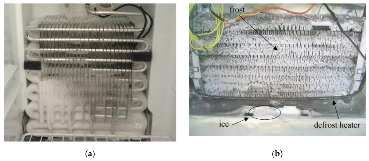 evaporator coil frost buildup