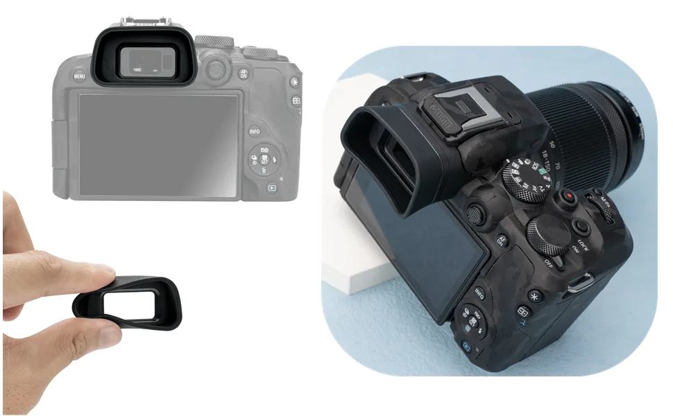 Eye AF viewfinder display
