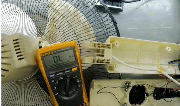 fan motor testing
