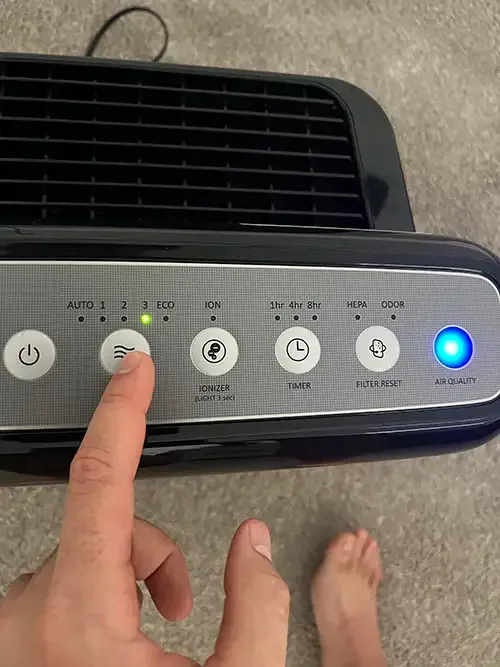 fan speed setting