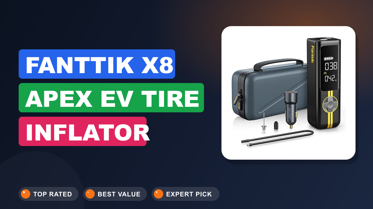 Fanttik X8 APEX EV Tire Inflator Review