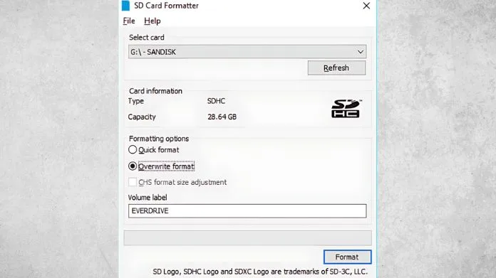 FAT32 file system
