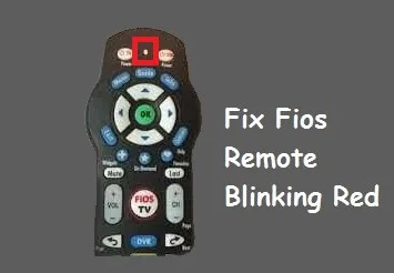 Fios Remote Not Working Red Light