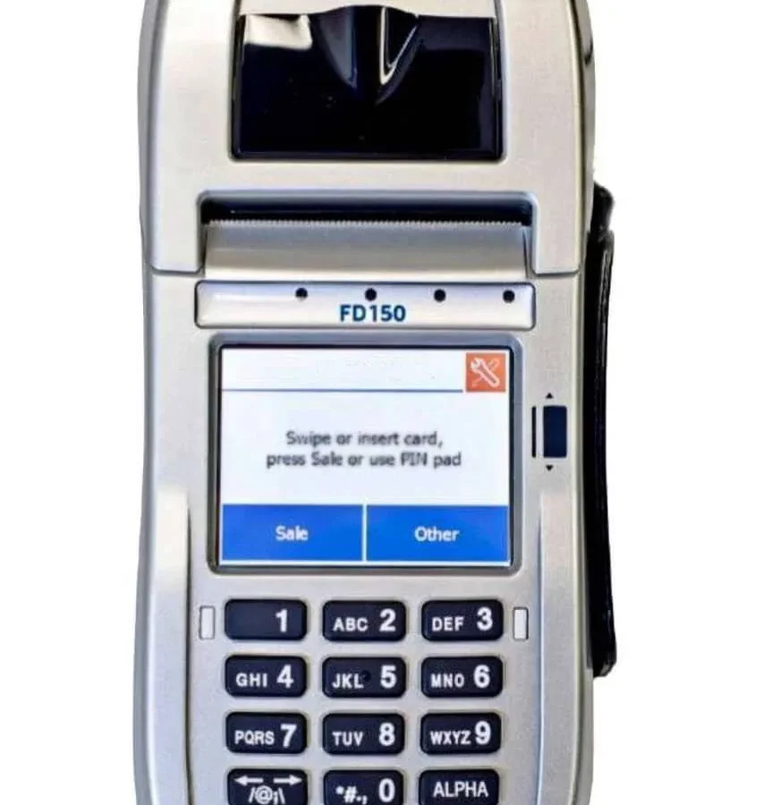 First Data FD150 terminal