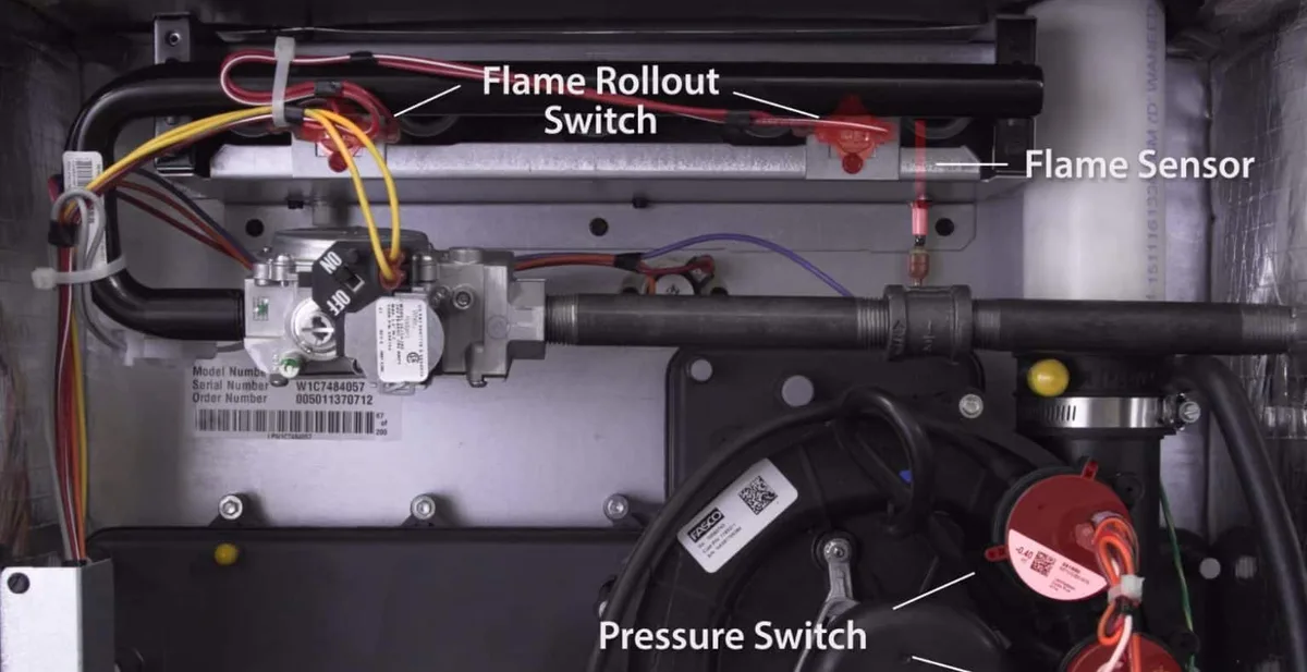 flame sensor cleaning