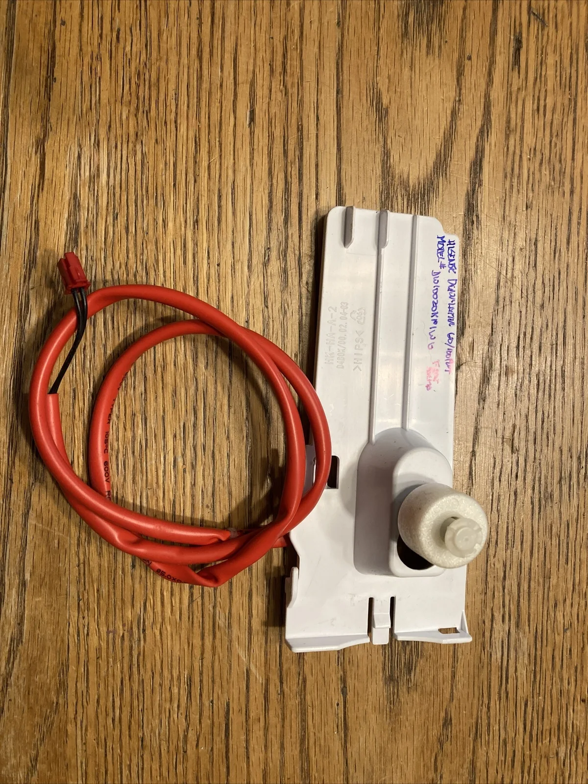 float switch in water bucket