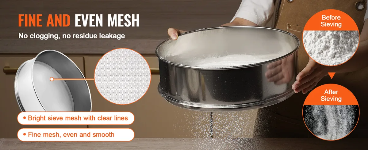 flour sifter vs fine-mesh strainer