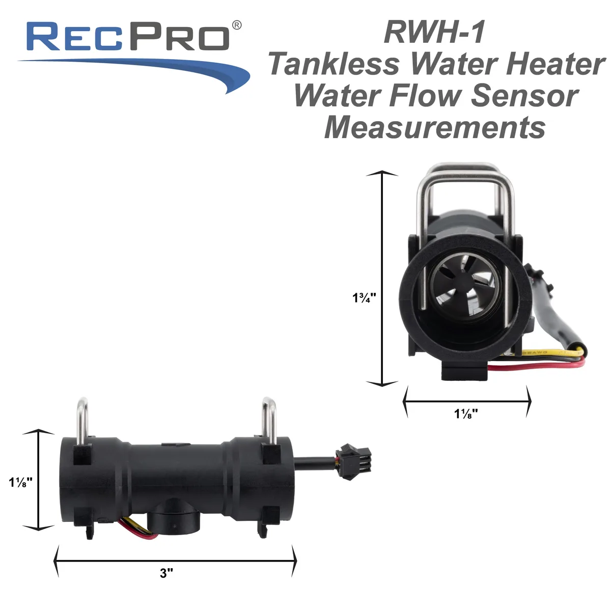 flow sensor screen cleaning