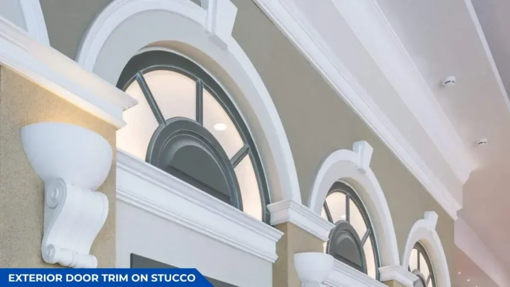 flush door installation stucco