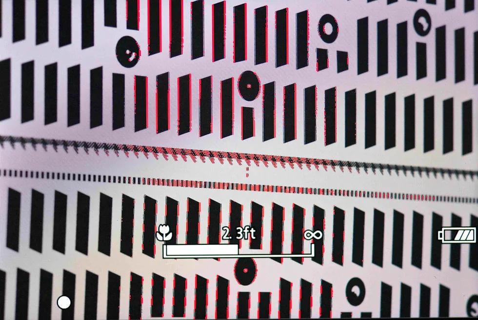 focus peaking & magnification