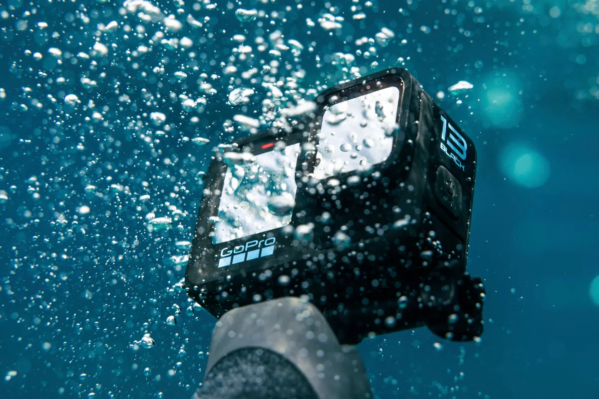 freshwater rinse action camera